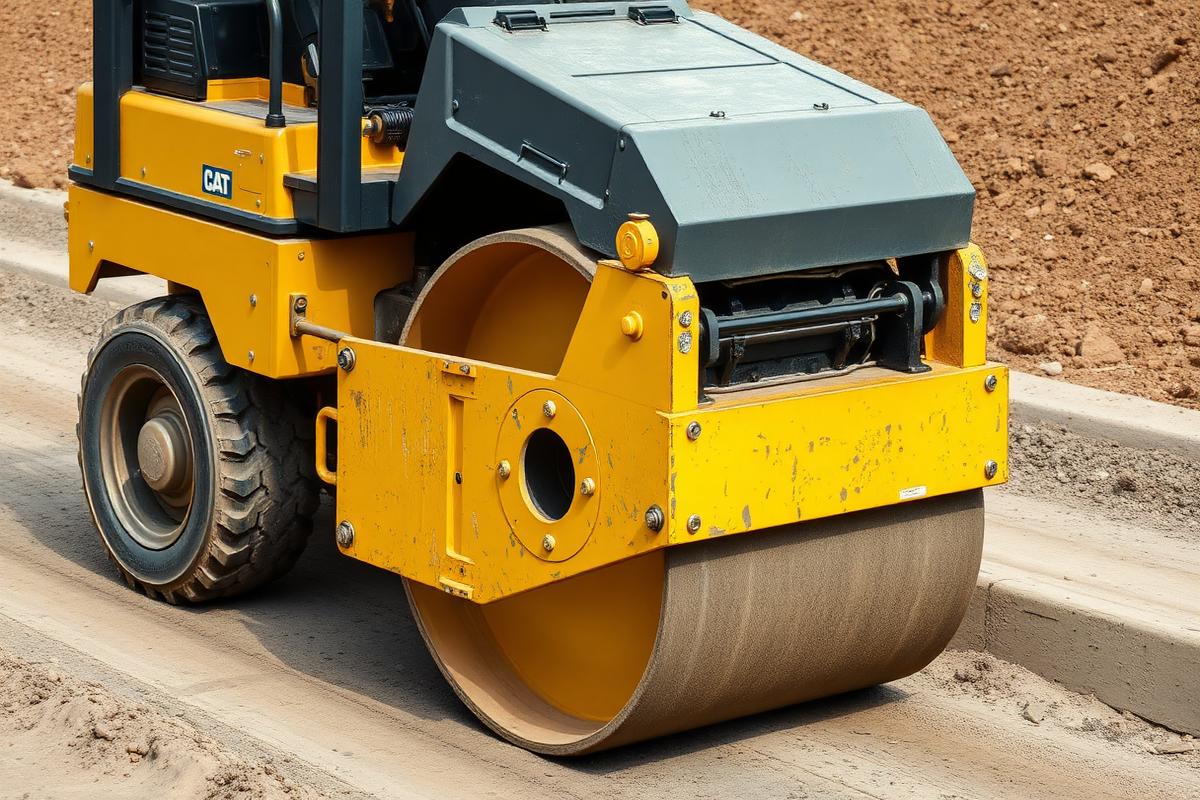 Compactor in the Siby Mining fleet
