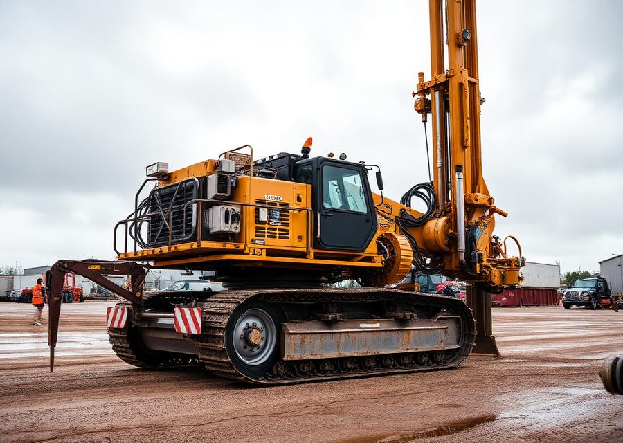 Surface Drilling Rigs in the Siby Mining fleet