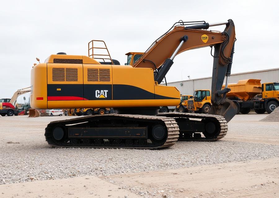 Tracked Excavators in the Siby Mining fleet