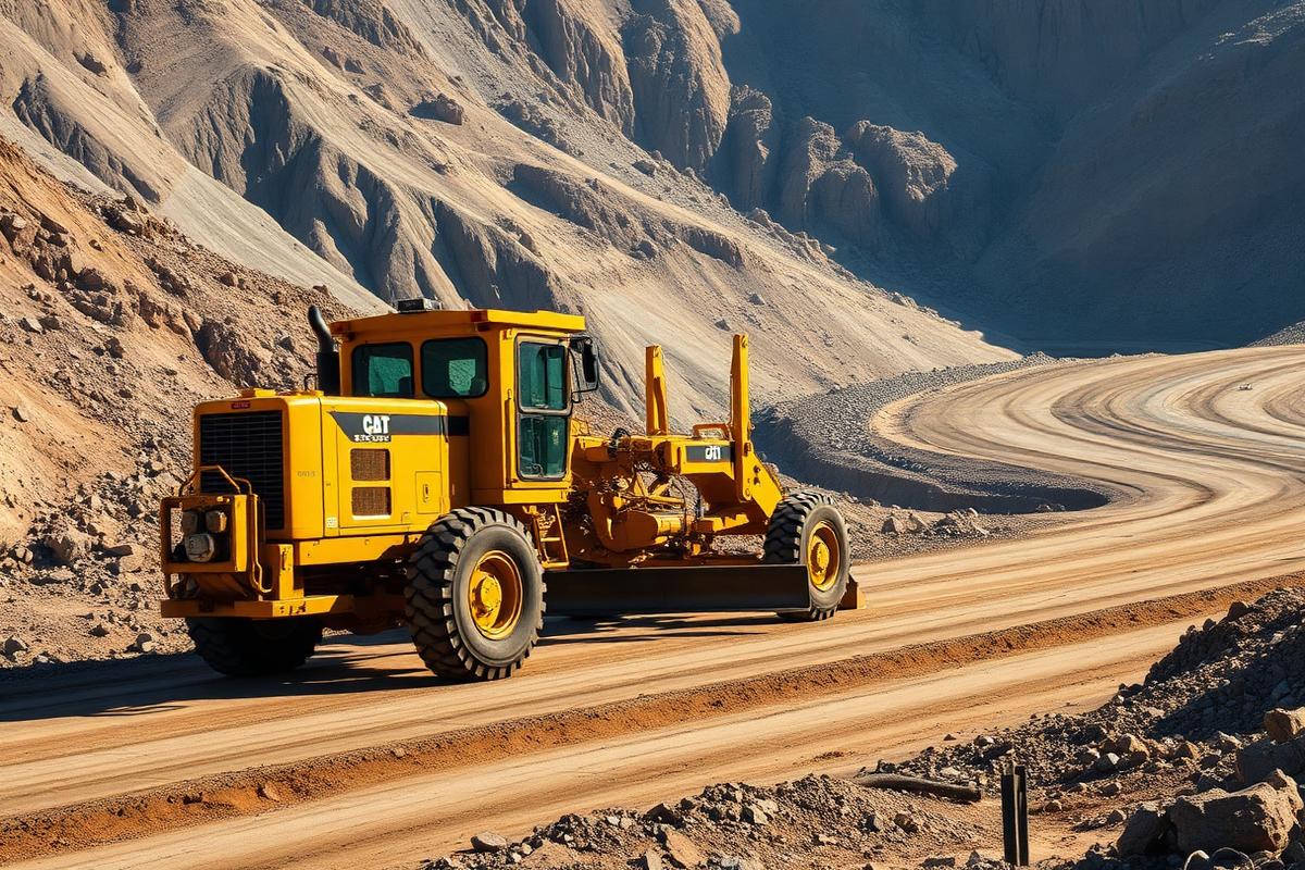 Motor Grader in the Siby Mining fleet