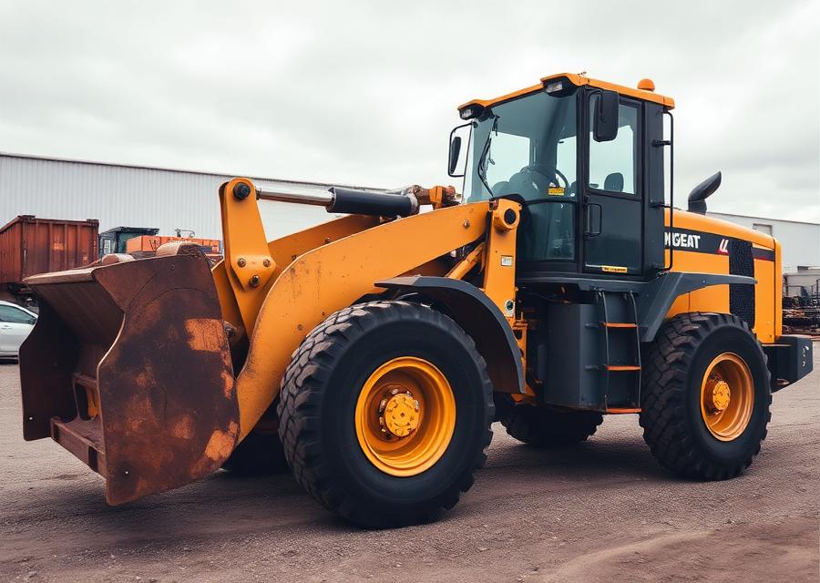 Wheel Loaders in the Siby Mining fleet